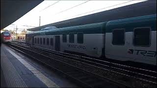 giruno e piano ribassato trenord che si incrociano a Monza [upl. by Zoarah]