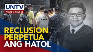 10 fratmen na sangkot sa pagpatay sa UST student na si Atio Castillo hinatulang guilty sa hazing [upl. by Dibbrun]