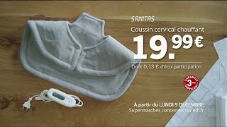 Lidl Coussin cervical chauffant912  Publicité 2019 [upl. by Eldrida]