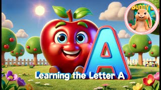 Sing Along with the Letter A 🍎✈️ Alligator Astronaut amp More – Fun Alphabet Song for Kids 🎶📚 [upl. by Emanuel]