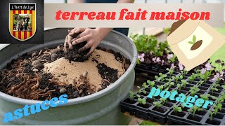 Preparation de Terreau pour Semis  DIY [upl. by Downes]