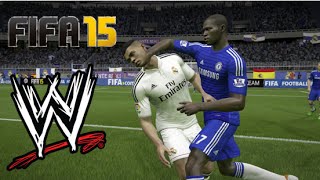 FIFA 15 Fails  With WWE Commentary [upl. by Asilenna]