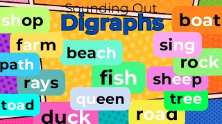 Blending Sounds for Kids  Sound It Out Digraph Blending Practice [upl. by Georgi3]