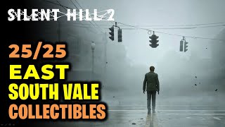 East South Vale  All Collectibles Location Guide  Silent Hill 2 Remake [upl. by Cirdnek]