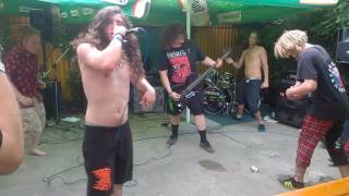 Blatenský fest 2016  Mutilated Judge  grind core [upl. by Ressay]