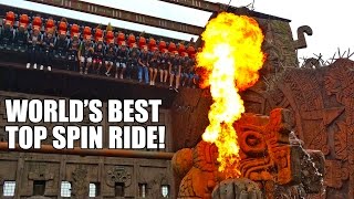 Talocan  Worlds Best Top Spin Ride Phantasialand Germany [upl. by Rehtnug530]