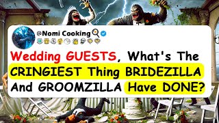 Wedding GUESTS Whats The CRINGIEST Thing BRIDEZILLA And GROOMZILLA Have DONE [upl. by Klehm]