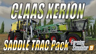 🚜 Testujeme CLAAS XERION SADDLE TRAC Pack  Farming Simulator 19 [upl. by Ailenroc323]