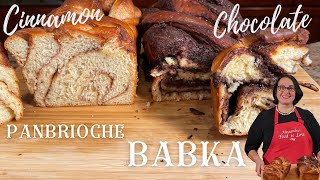 Recipe for Babka  Made two ways Cinnamon Babka amp Chocolate Babka PanBrioche  Brioche Bread [upl. by Shewchuk]