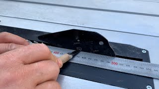 Table Saw Riving Knife Modification [upl. by Adaline]