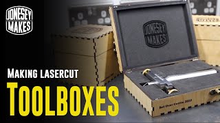 Making custom toolboxes using a laser engraver [upl. by Teevens]