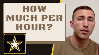 How Much I Really Make Per Hour in the Army National Guard [upl. by Siblee]