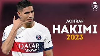 Achraf Hakimi 2023  Amazing Skills Goals amp Tackles  HD [upl. by Meesak327]