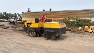 Hyster C530A Pneumatic Roller [upl. by Regnij]