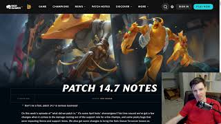 I READ PATCH 147 SO YOU DONT HAVE TO  League of Legends Patch Notes 147 Review [upl. by Aidualk]