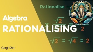 Rationalisation algebra [upl. by Ettie925]