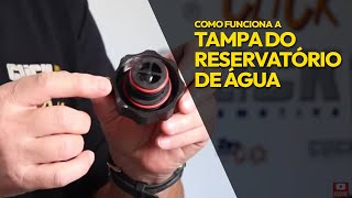 Como funciona a Tampa do Reservatório de Água  Conhecimento Técnico direto do Fabricante [upl. by Dnamron]