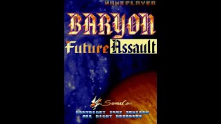 Baryon  Future Assault Loop1 1997 SemiCom Mame Retro Arcade Games [upl. by Sisenej164]