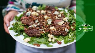 Clodagh McKennas Summer Griddled Steak Salad with Kerrygold Cashel Blue Cheese [upl. by Id736]