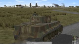 Panzer Elite PP2X  Tiger Late version  custom Normandy skin [upl. by Ahtnicaj42]