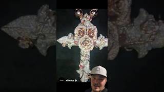 Lil Uzi Verts Diamond Rose Cross From Eliantte is 🔥🔥🔥 shorts liluzivert liluzi crosspendant [upl. by Air]