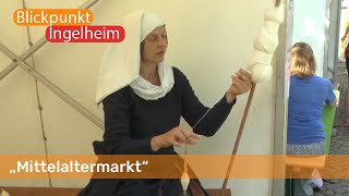 Mittelaltermarkt  Blickpunkt Ingelheim [upl. by Ahsiemac]