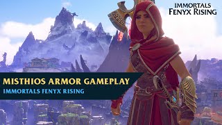 Misthios Armor Gameplay  Immortals Fenyx Rising [upl. by Ayana]