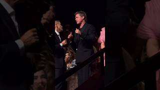 Brad Pitt and George Clooney Dance to Standing Ovation for ‘Wolfs’ During Venice Premiere [upl. by Noelani]