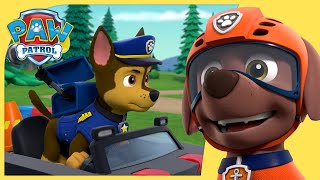 Chase and Zuma Best Rescue Episodes  PAW Patrol  Cartoons for Kids Compilation [upl. by Saks]