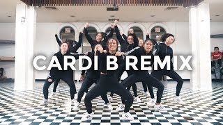 Cardi B Remix  Bartier Cardi Bodak Yellow MotorSport No LimitPlain Jane Dance Video [upl. by Binny]