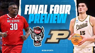 2024 NCAA Tournament FINAL FOUR NC State vs Purdue FULL PREVIEW I March Madness I CBS Sports [upl. by Dellora842]