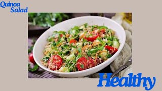 Quinoa Salad I Healthy Recipe for Weight Loss [upl. by Kus]