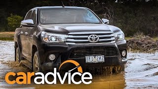 2016 Toyota HiLux Review  on and offroad [upl. by Eldoree595]