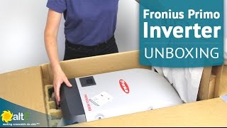 Fronius Primo Grid Tied Transformerless Inverter  Unboxing amp Features [upl. by Selie]