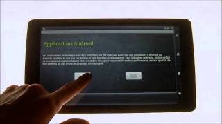 Archos 101 Internet tablet  OTA Update froyo android 22 [upl. by Rochkind]