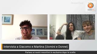 Intervista a Martina Grado e Giacomo Czerny di Uomini e Donne  MondoTV24IT [upl. by Dorrie706]