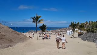 Tenerife Costa Adeje  GF Fanabe Hotel Walk to Del Duque Beach and Shopping Centre [upl. by Tennaj]