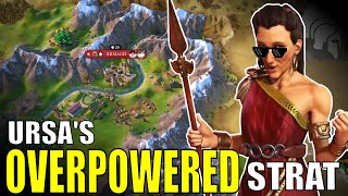 Civ 6  This Civ 6 Strategy Is BROKEN Let Me Show You Why – 1 Deity Gorgo Civilization VI [upl. by Nnaihs252]