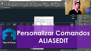 Tips amp Tricks Personalizar comandos en Autocad con Aliasedit [upl. by Akihdar]