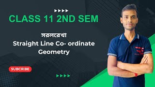 সরলরেখা l Straight Line L1 Class 11 Coordinate system class11maths Royaleducaresatyabratasir [upl. by Dennis]