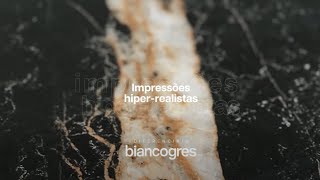 Conheça esse diferencial Biancogres impressões hiperrealistas [upl. by Laforge]