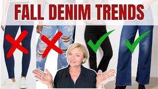 Top Denim Trends for Fall 2024 Over 50 [upl. by Aletsirc]