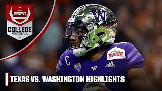 Alamo Bowl Texas Longhorns vs Washington Huskies  Full Game Highlights [upl. by Alah272]