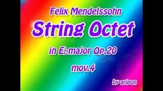 MIDI Mendelssohn String Octet mov4 [upl. by Datha]