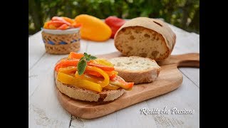 Peperonata la mia ricetta semplice ma perfetta  Ricette che Passione [upl. by Graniah]