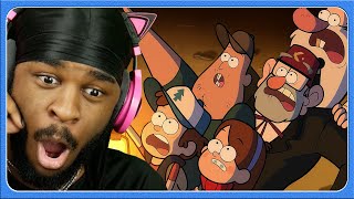 FIRST TIME WATCHING  Gravity Falls 1x18 REACTION quotLand Before Swinequot Episode 18 [upl. by Sanferd]