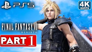 FINAL FANTASY 7 REBIRTH Gameplay Walkthrough Part 1 FULL GAME 4K 60FPS PS5  No Commentary [upl. by Navarro]