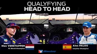 Max Verstappen VS Alex Palou  Simracing Qualifying [upl. by Coleman]