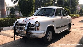 Hindustan Ambassador Grand 2018  Reallife review [upl. by Aehtrod819]