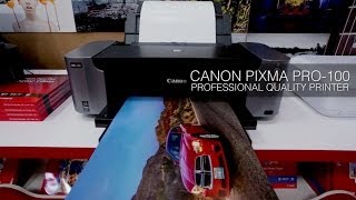 Canon PIXMA PRO100  Overview [upl. by Alleinnad]